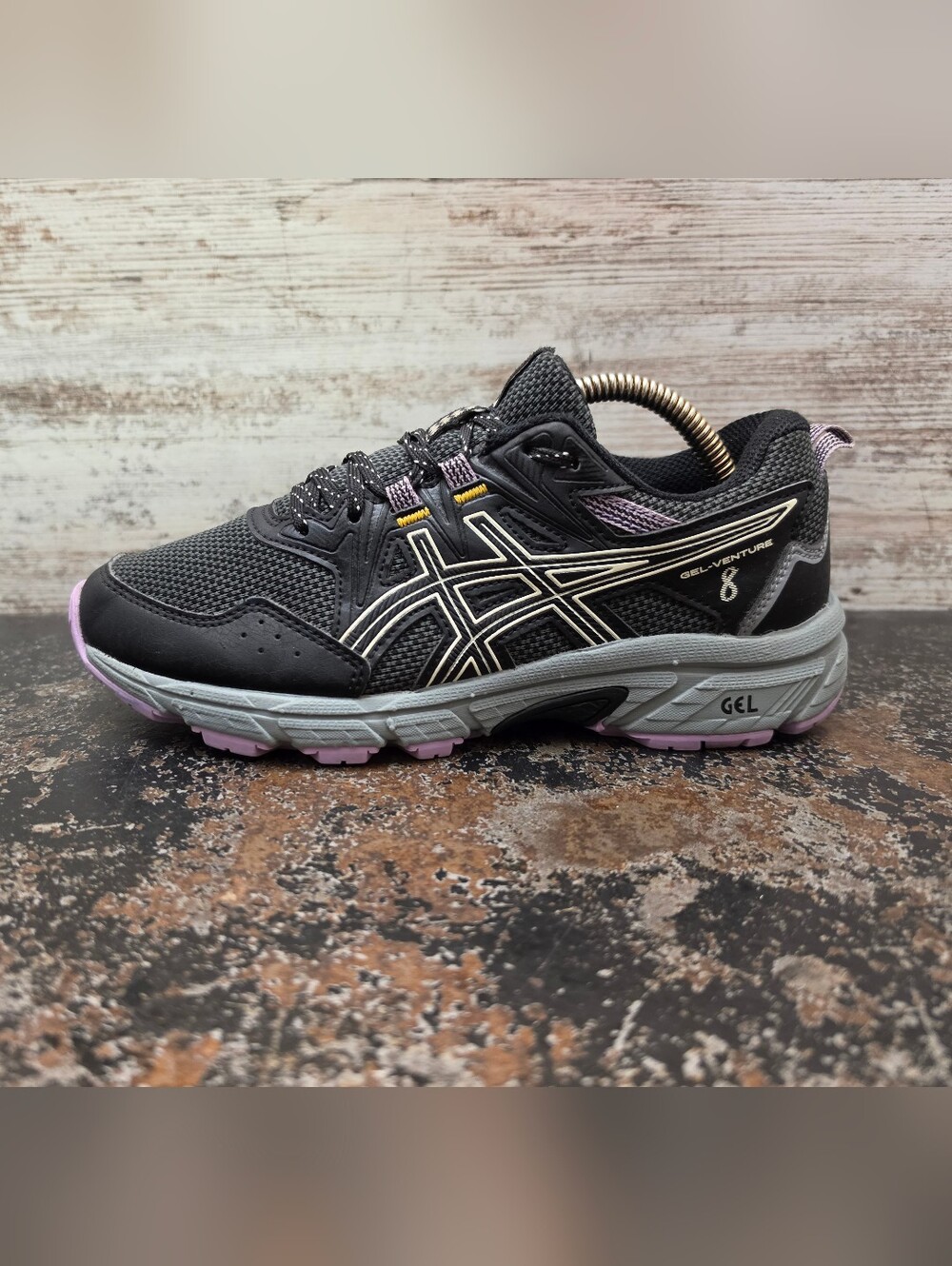 Womens Asics Gel Venture 8 All Terrain Running Shoes Sz 7 Wide Used 1012A706